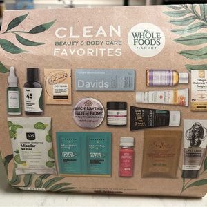 HUGE Pack of Makeup, Skincare, and Spa Items from Whole Foods